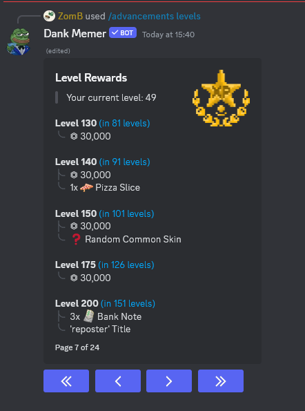 level rewards page 7